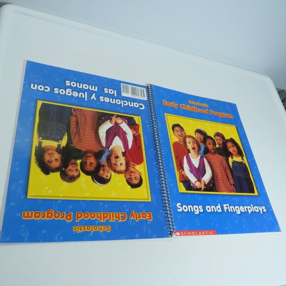 (4) Songs & Finger Plays Books ENG/SPANISH on some books SPIRAL BOUND - Picture 2 of 14